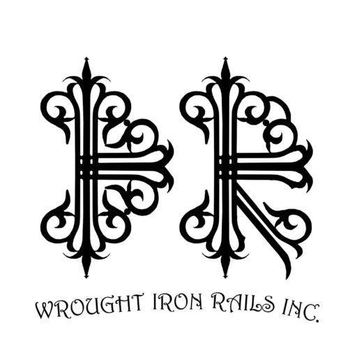 Wrought Iron Rails logo.